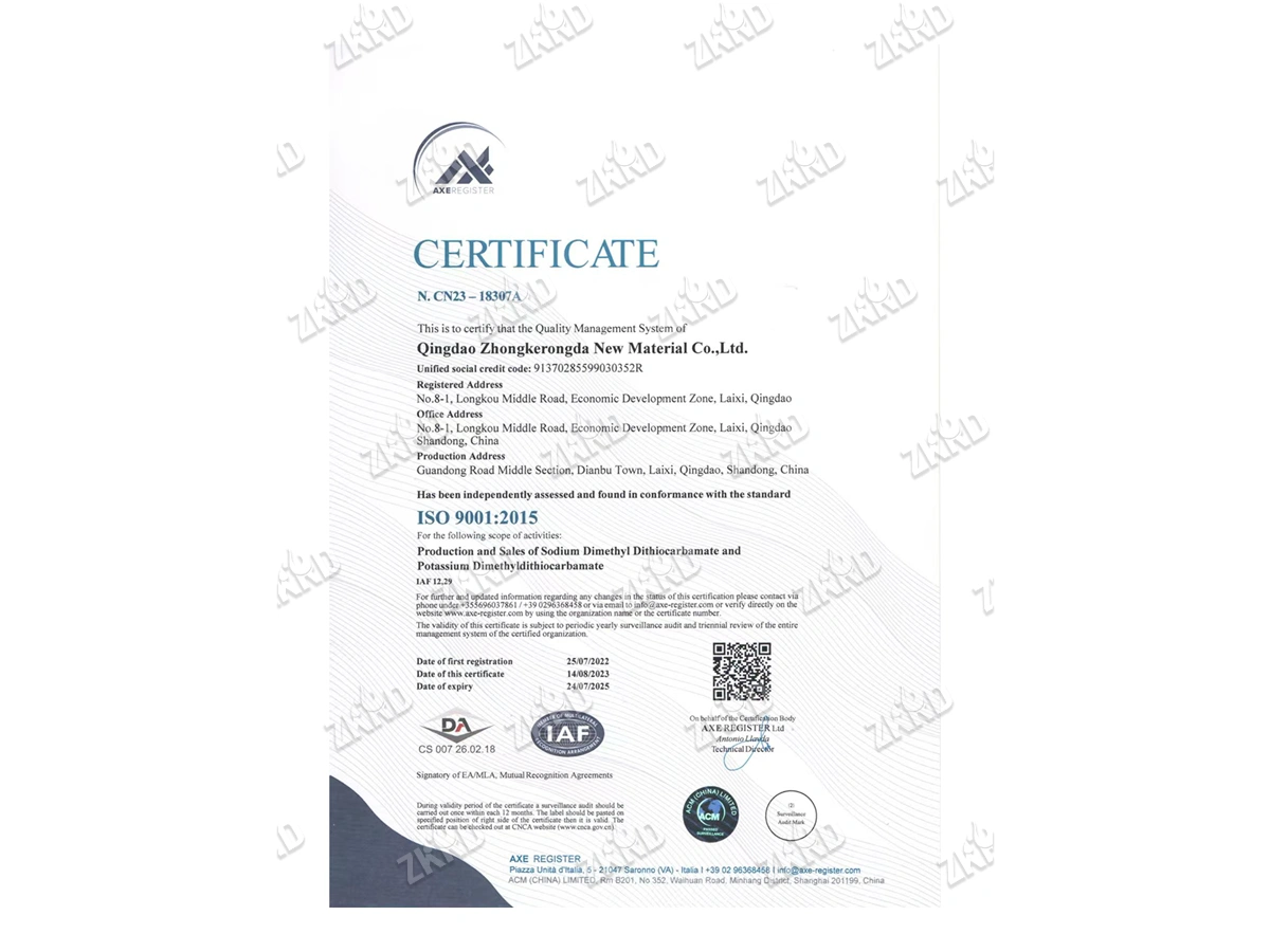 Certificates
